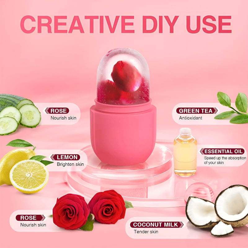 Silicone Facial Ice Roller for Ultimate Skincare
