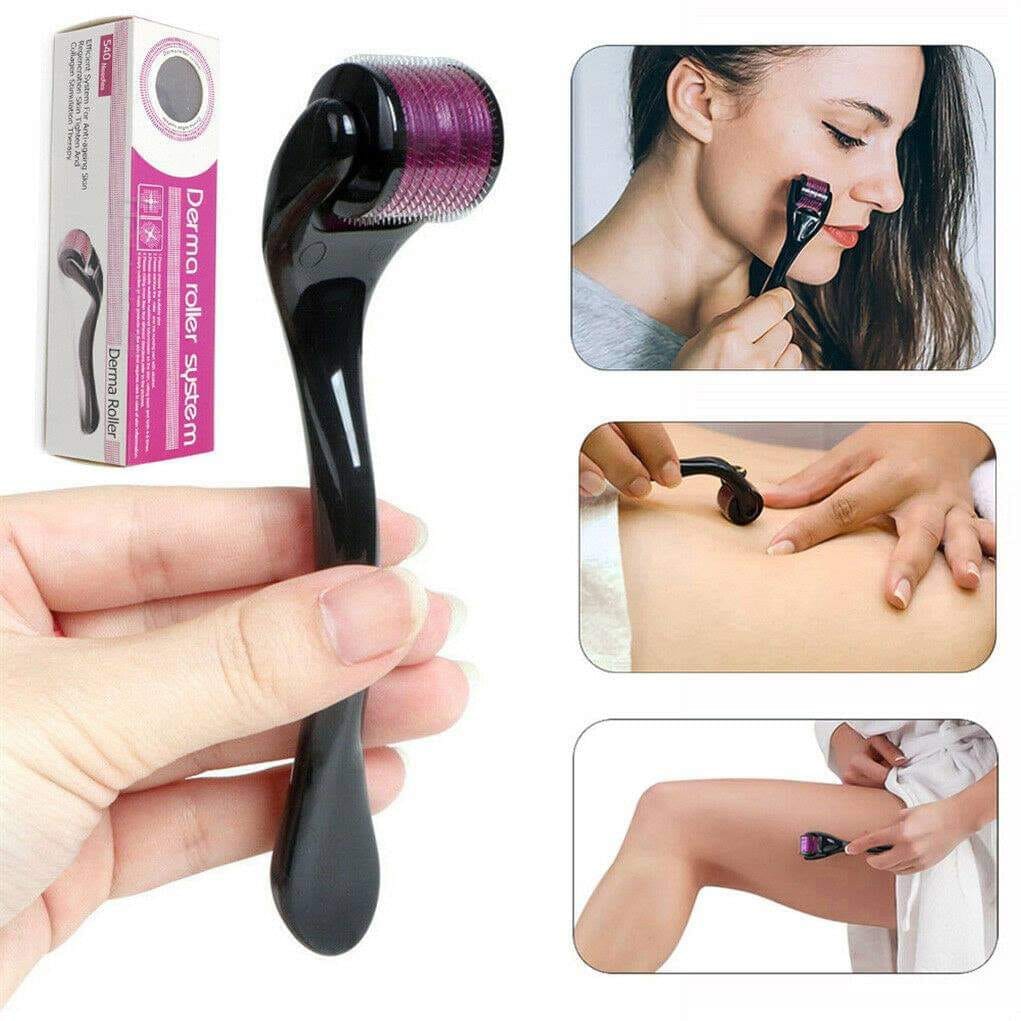 Derma Roller Titanium Micro Needles For Beard Growth And Hair Loss