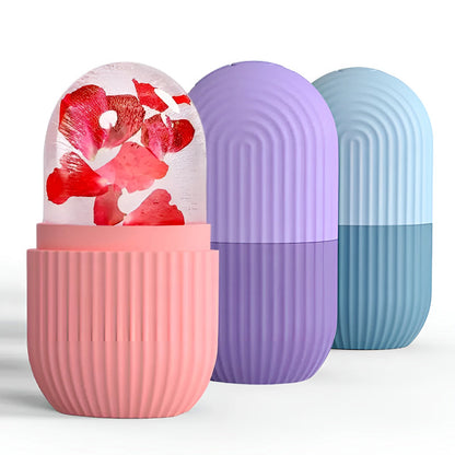 Silicone Facial Ice Roller for Ultimate Skincare