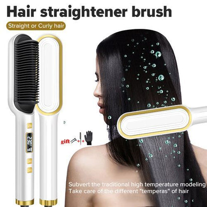 Electric 2-in-1 Professional Hair Straightener Comb Hair Brush (Free Delivery)