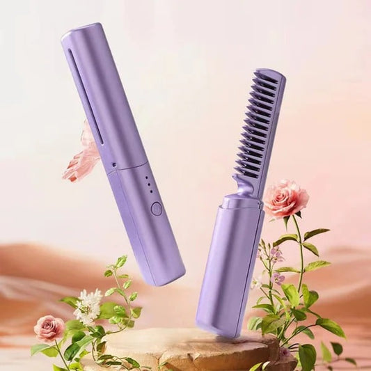 Rechargeable hair comb 2-in-1