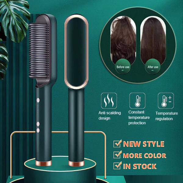 Electric 2-in-1 Professional Hair Straightener Comb Hair Brush (Free Delivery)