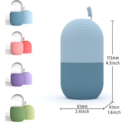 Silicone Facial Ice Roller for Ultimate Skincare