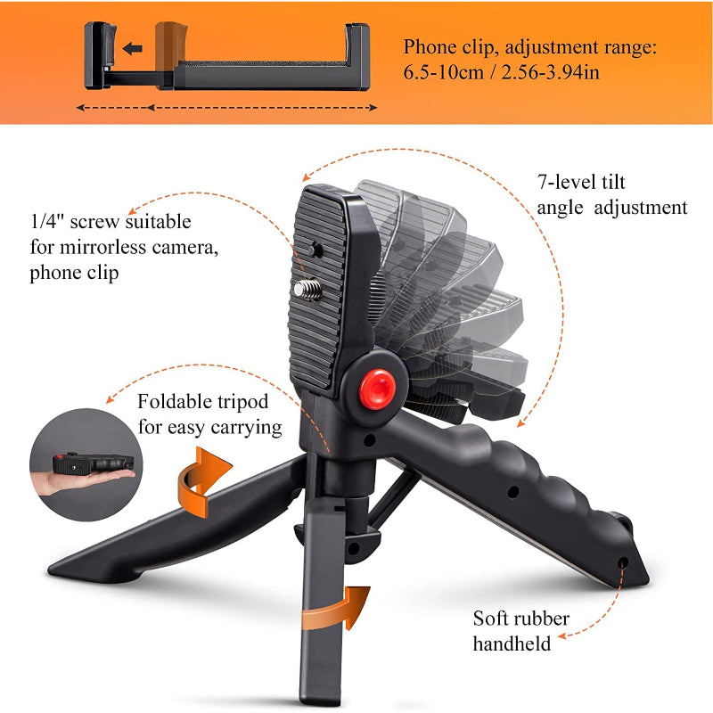 Video Making Vlogging Kit Tripod For Smartphone & Camera Vlog Kit