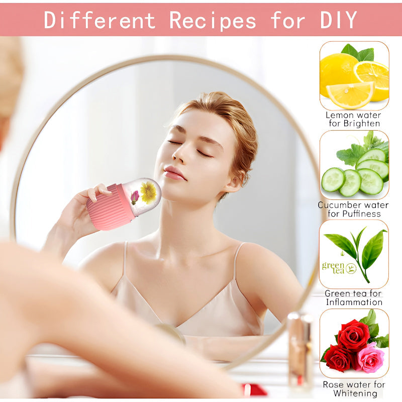 Silicone Facial Ice Roller for Ultimate Skincare