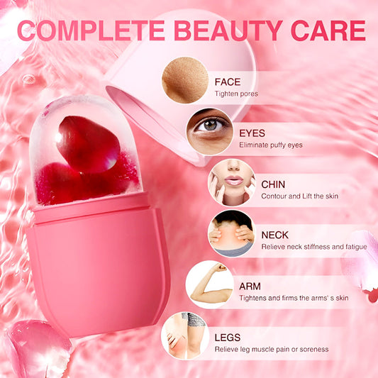 Silicone Facial Ice Roller for Ultimate Skincare