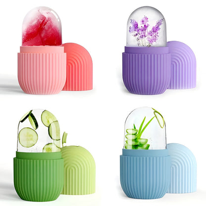 Silicone Facial Ice Roller for Ultimate Skincare