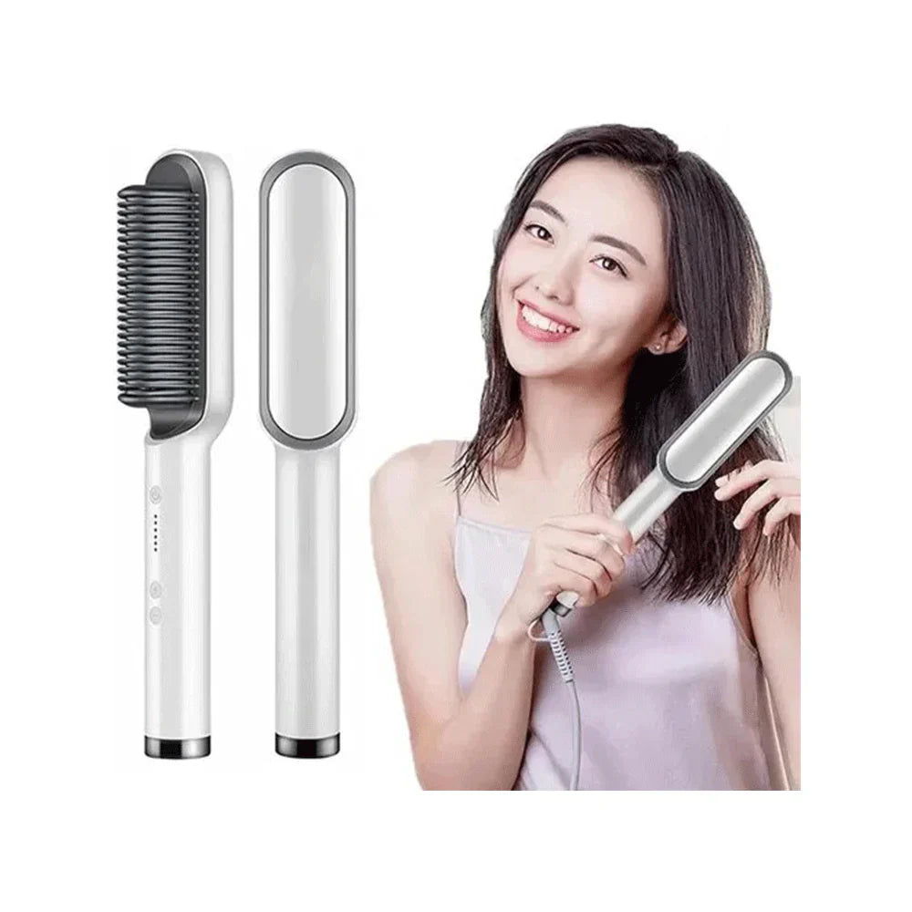 Electric 2-in-1 Professional Hair Straightener Comb Hair Brush (Free Delivery)