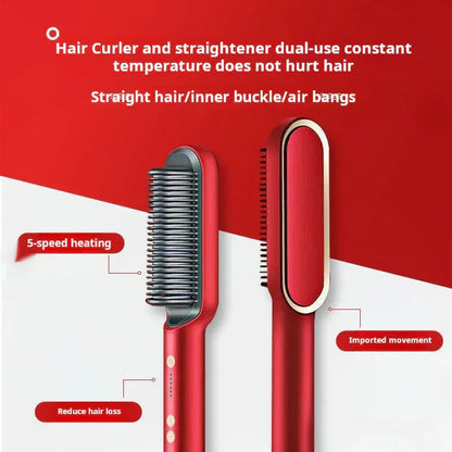 Electric 2-in-1 Professional Hair Straightener Comb Hair Brush (Free Delivery)