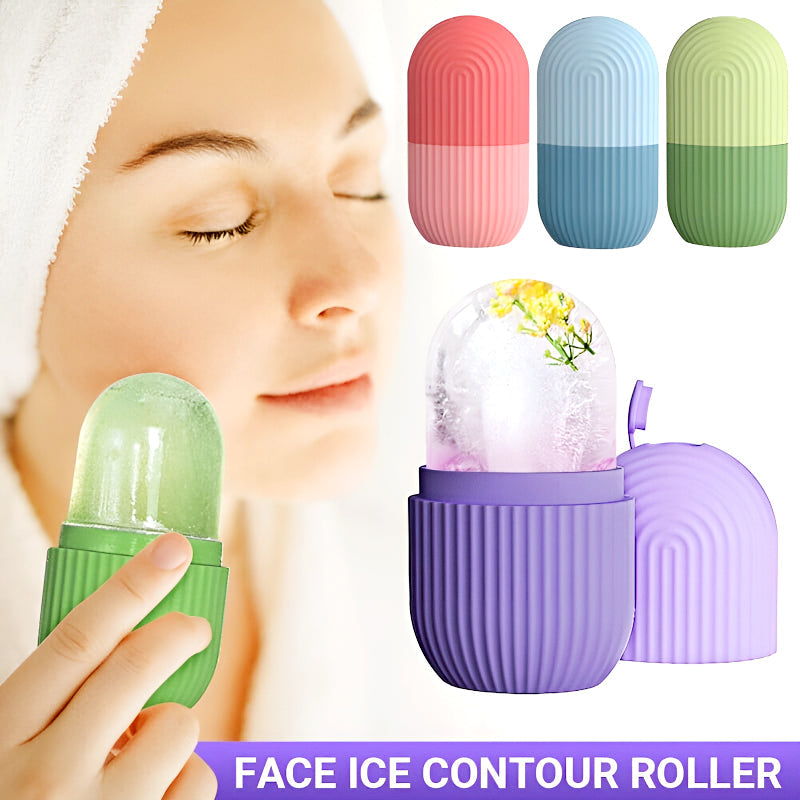 Silicone Facial Ice Roller for Ultimate Skincare