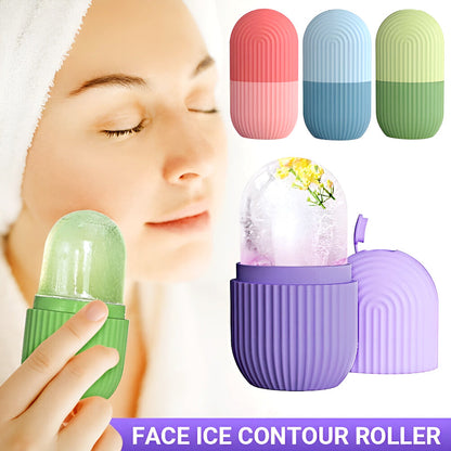 Silicone Facial Ice Roller for Ultimate Skincare