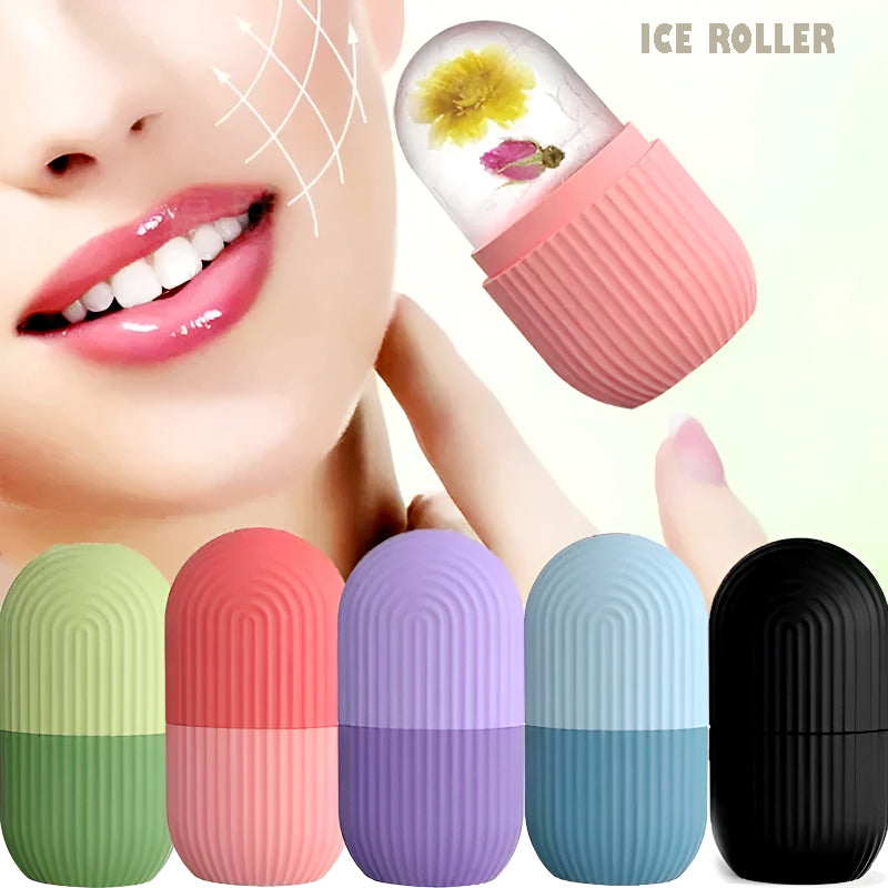 Silicone Facial Ice Roller for Ultimate Skincare