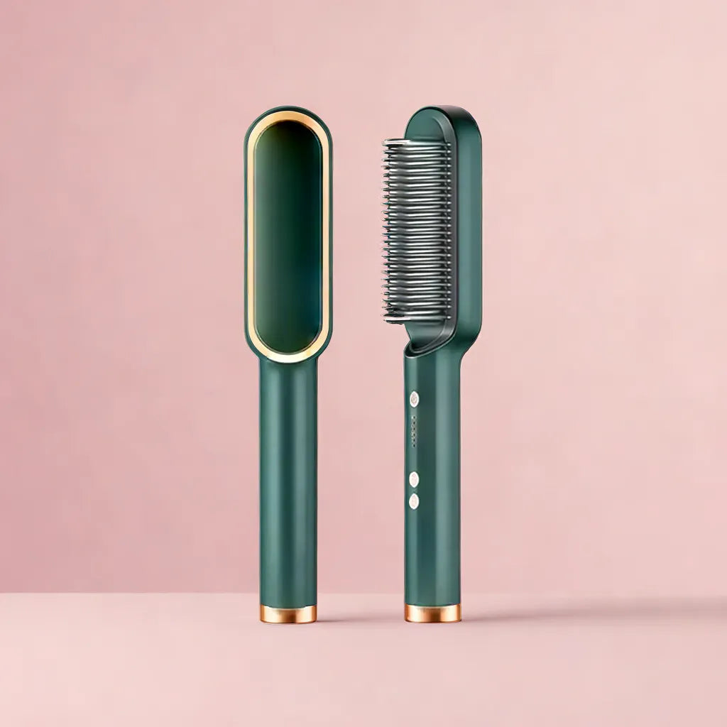 Electric 2-in-1 Professional Hair Straightener Comb Hair Brush (Free Delivery)
