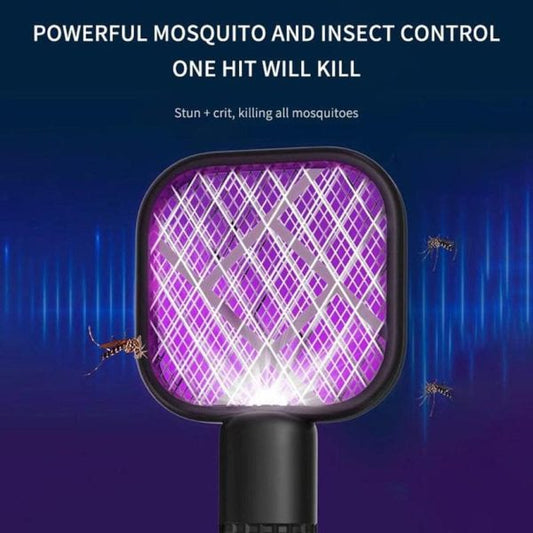 Mini USB Electric  Mosquito Racket  Mosquito Lamp 2 in 1 Mosquito Repellent (Free Delivery)