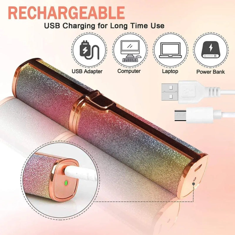Rechargeable 2-in-1 Eyebrow Trimmer
