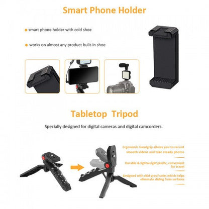 Video Making Vlogging Kit Tripod For Smartphone & Camera Vlog Kit