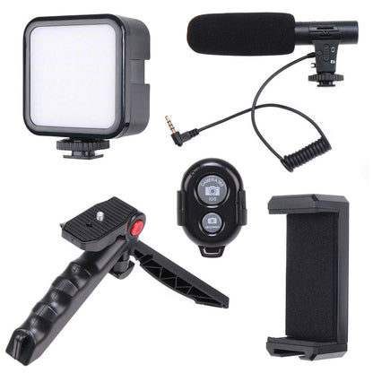 Video Making Vlogging Kit Tripod For Smartphone & Camera Vlog Kit
